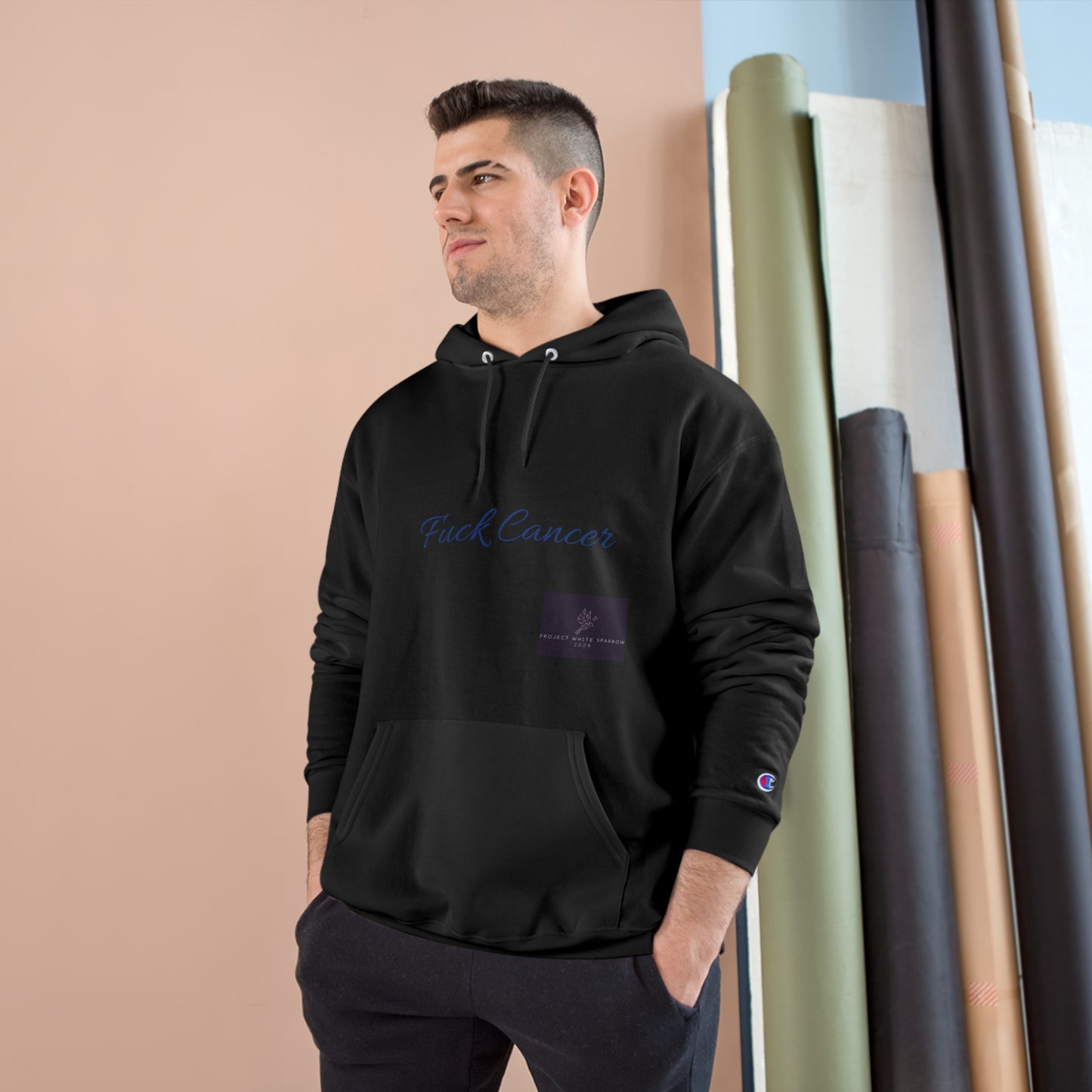 Fuck Cancer Champion Hoodie